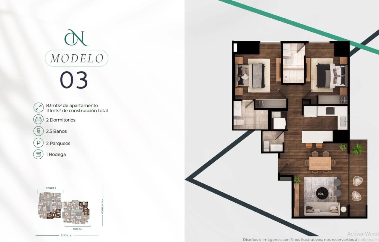 Edificio CASA NOGAL, zona 14 — foto 4 de 8